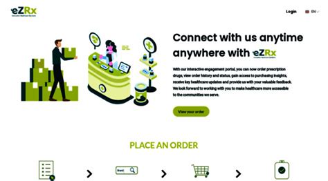 Welcome to eZRx B2B eCommerce platform.